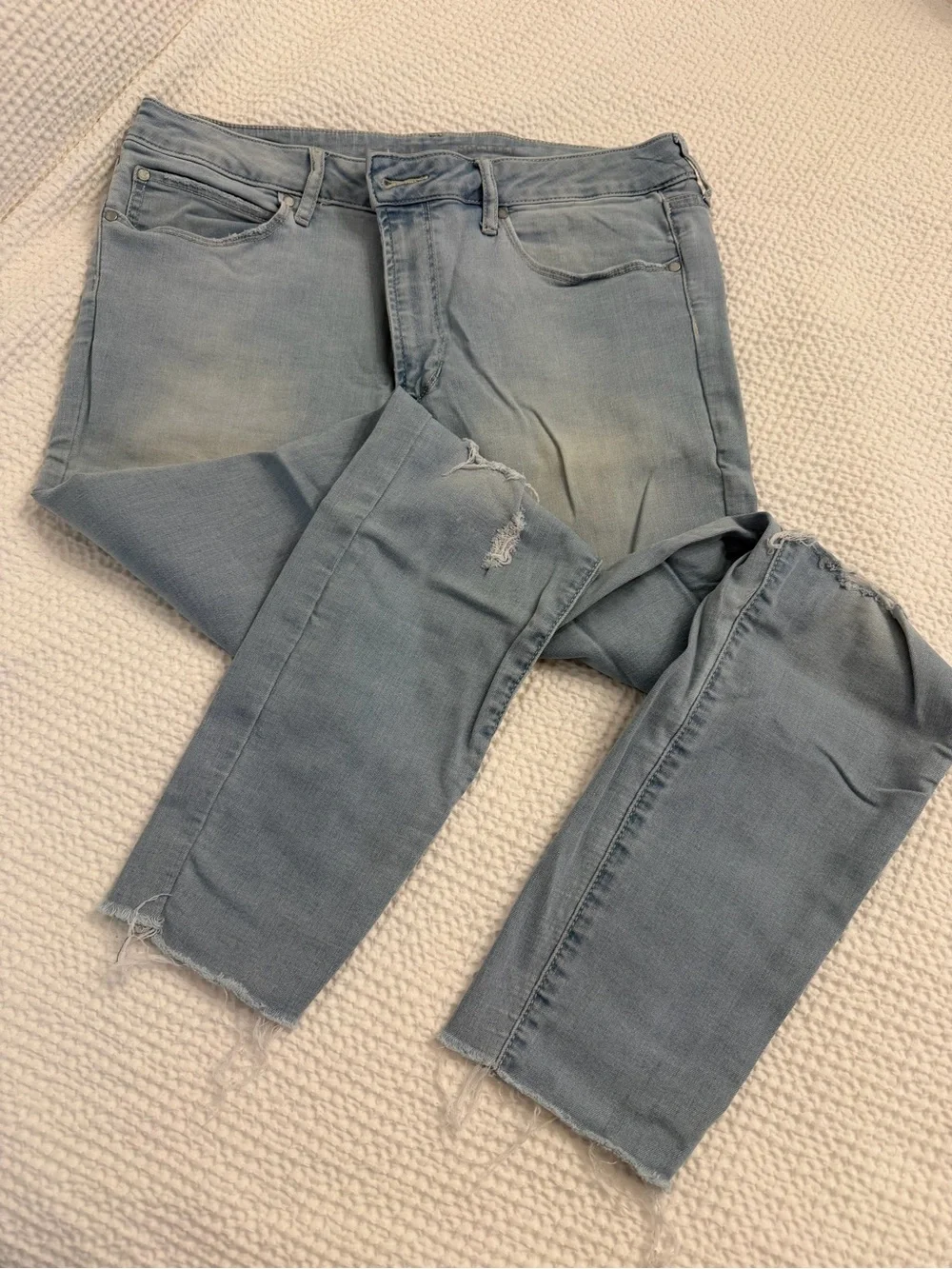 Articles Of Society Two-Pack Skinny Jeans in Light Blue & Black - Picture 3 of 8